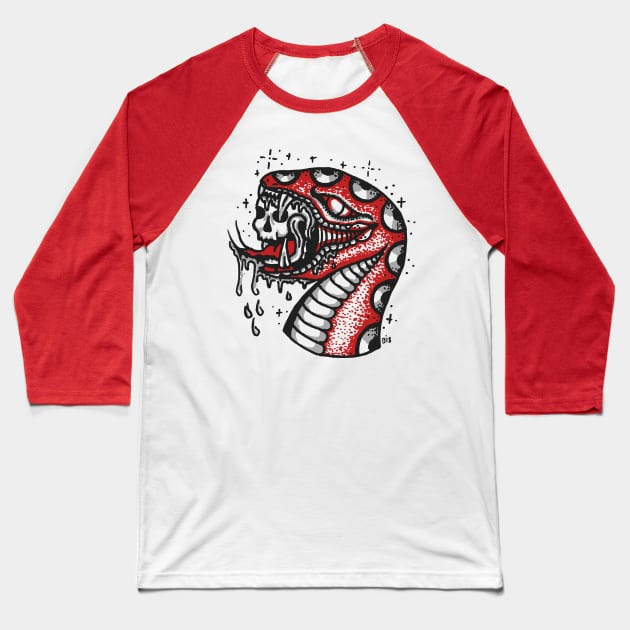 Drooling Baseball T-Shirt by Brieana